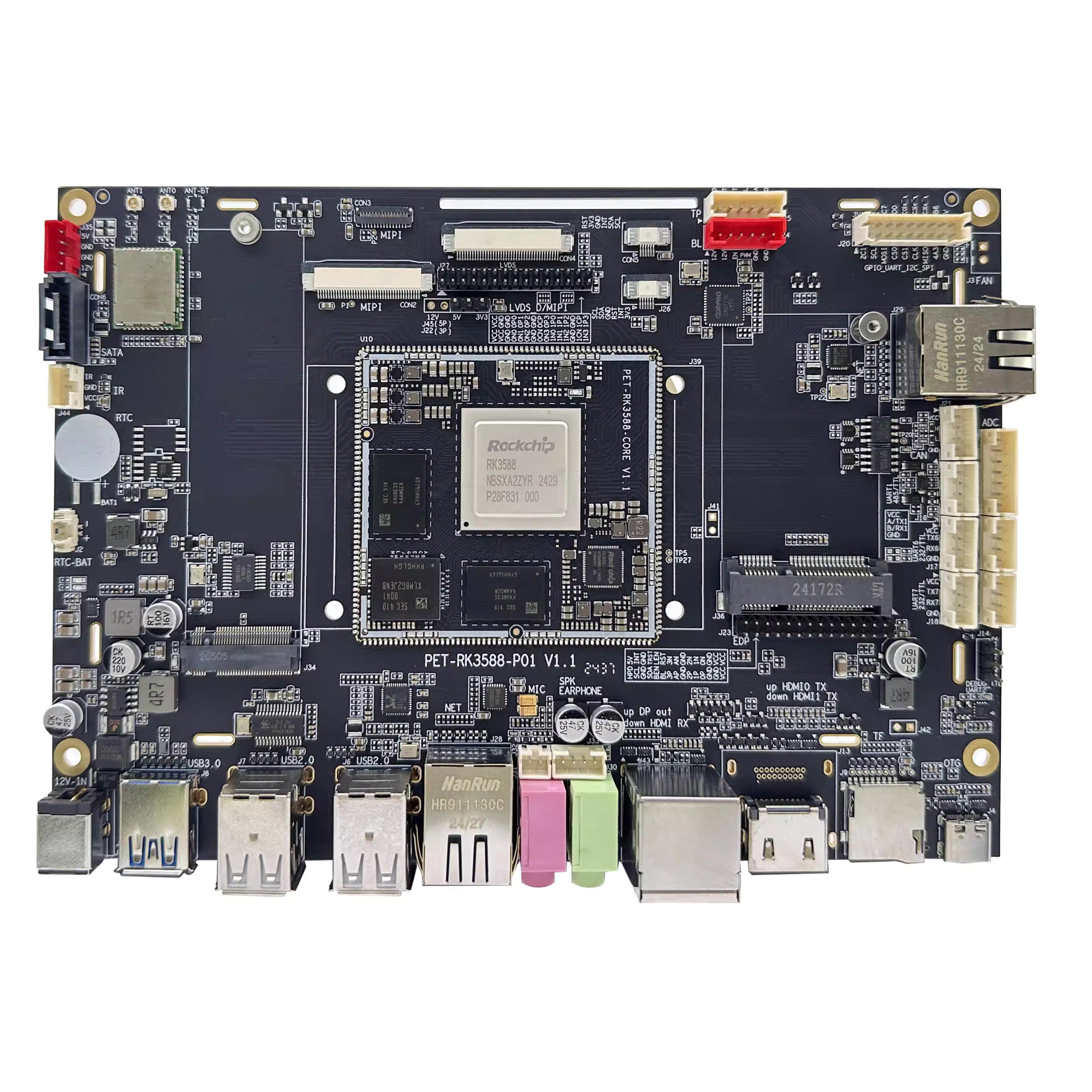 RK3588開發板邊緣計算AI安卓android/Debian/Ubuntu